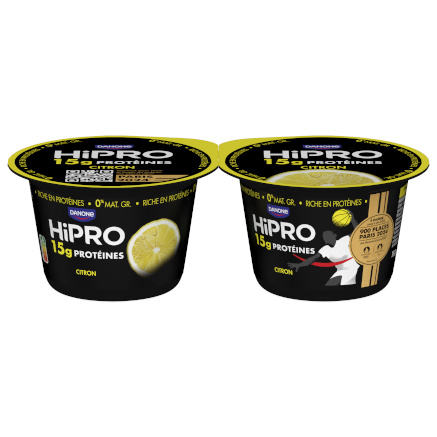 HiPRO citron protéiné 0% mg - Colis de 4 unités de 2x160g